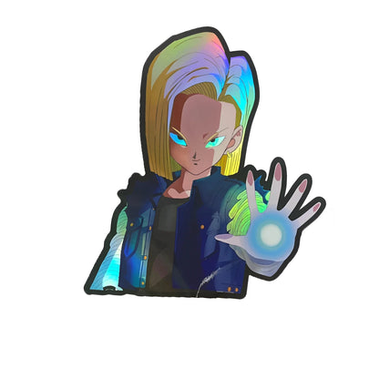 Holographic Dragon Ball Anime Stickers