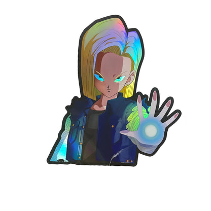 Holographic Dragon Ball Anime Stickers