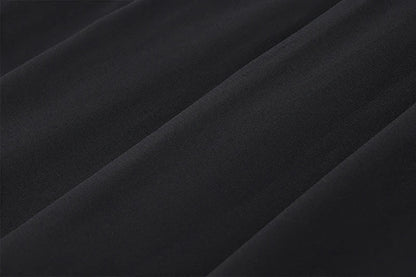 Sexy Black Maxi Dress - Summer Party Ruched Bodycon Style