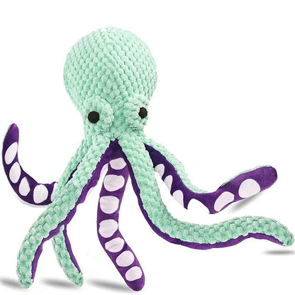 The Ultimate Plush Octopus Toy for Dogs: Soft, Squeaky, and Irresistible!