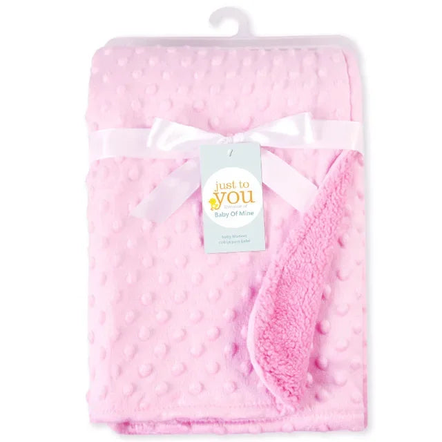 Polar Dot Newborn Baby Blanket
