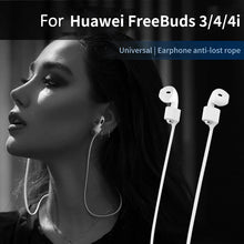 Magnetic Wireless Anti-Lost Silicone Earphone Rope Holder Cable For AirPods Pro Airdots Samsung Buds Plus Headphone Neck String