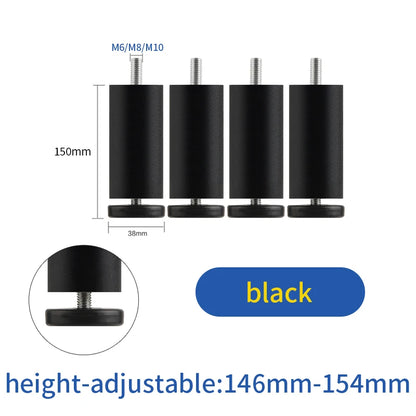 furniture height adjustment foot cabinet support feet  M8 M6 M10 leveling sofa feet  table feet fridge legs for washing machine