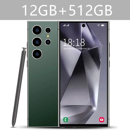 S24 Ultra Smart Mobile Phones Smartphone 5G Dual SIM Snapdragon 8 gen 3 Cell Phone 16G 1TB Android Global Version Cellphones