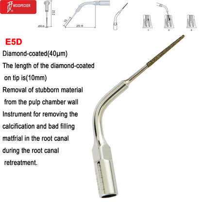 Woodpecker DTE Dental Ultrasonic Scaler Tips Scaling Endo Tip Dentistry Instruments Medical Accessories Fit EMS Satelec  NSK