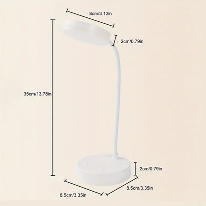 USB Rechargeable LED Desk Lamp – Foldable & Eye Protection Night Light