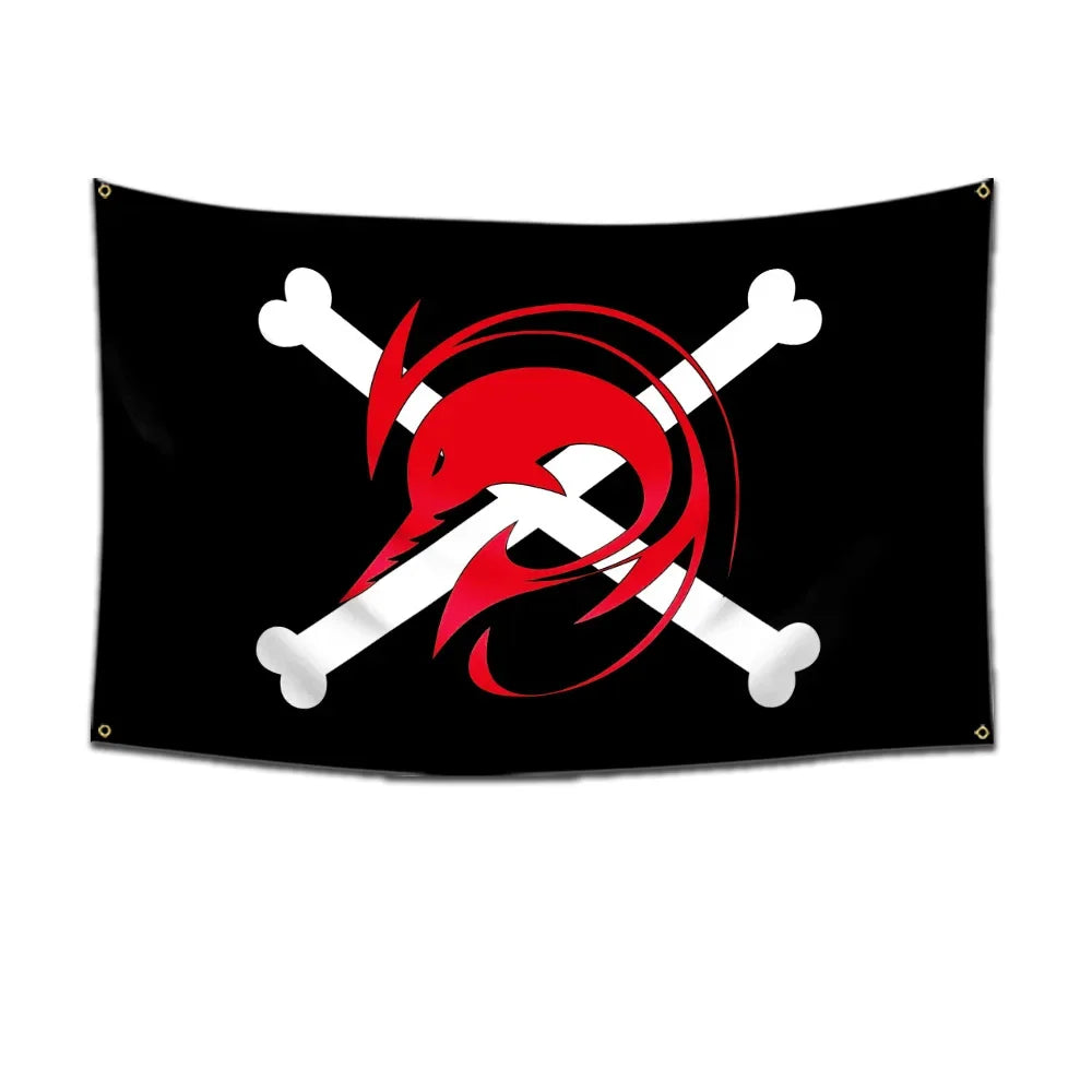 One Piece Jolly Roger Flags 🏴‍☠️ Decoration