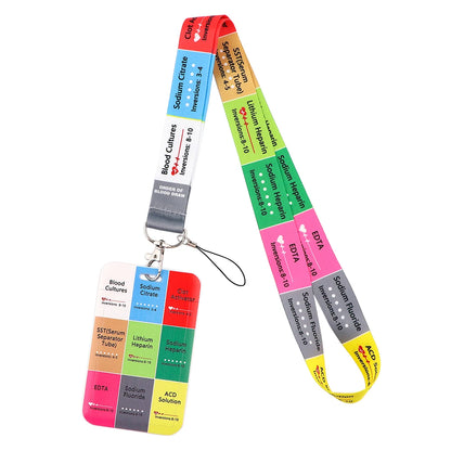 LB2290 Nurse Neck Strap Lanyards for ID Cards and Keys