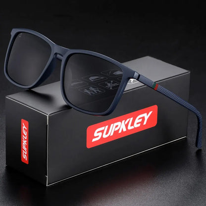 Men’s Polarized Sports Sunglasses, Lightweight Square UV400