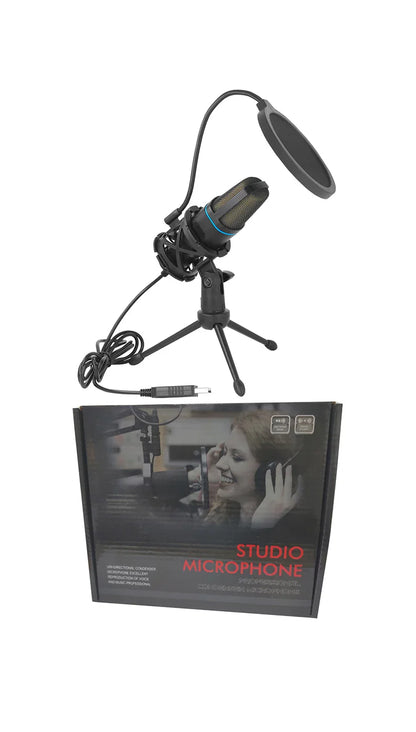 USB Microphone for Laptop and Desktop – Clear Sound Recording Mic