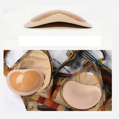 Bikini 2022 Chest Pad Bikini Set Push Up Padded Bikinis Swimsuit Women Swimwear Women 2022 Thicker Breathable Sponge Bra Pad [BRA]