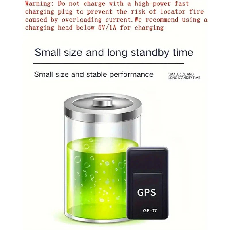 Mini GPS Tracker – Strong Magnetic Anti-Theft Car Locator with Real-Time Precision Tracking