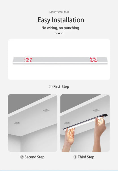 USB Rechargeable Motion Sensor Cabinet Light