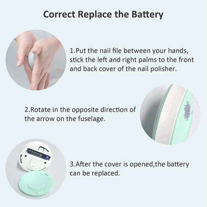 Electric Baby Nail Trimmer /Nail Polisher