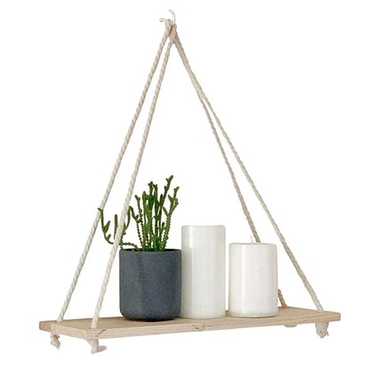 Minimalist Indoor Plant Floating Shelf