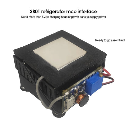 SR-01 5V DIY Mobile Phone Radiator Cooler Semiconductor Refrigeration Sheet Silent Tablet Cooling Artifact