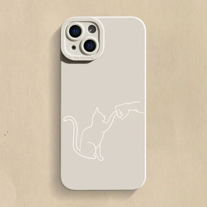 Cute Cartoon Matchman Matte Silicone Phone Case For iPhone 16 11 12 13 14 15 Pro Max XR XS X 7 8 Plus SE 2020 Soft Back Cover