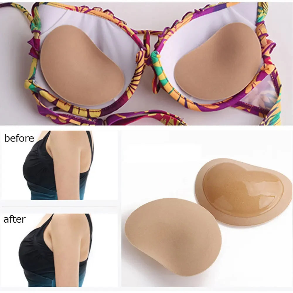 Bikini 2022 Chest Pad Bikini Set Push Up Padded Bikinis Swimsuit Women Swimwear Women 2022 Thicker Breathable Sponge Bra Pad [BRA]