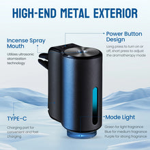 Car Air Freshener Electric Auto Aroma Diffuser Car Air Vent Essential Oil Mist Humidifier Fragrance Diffuser Aromatherapy