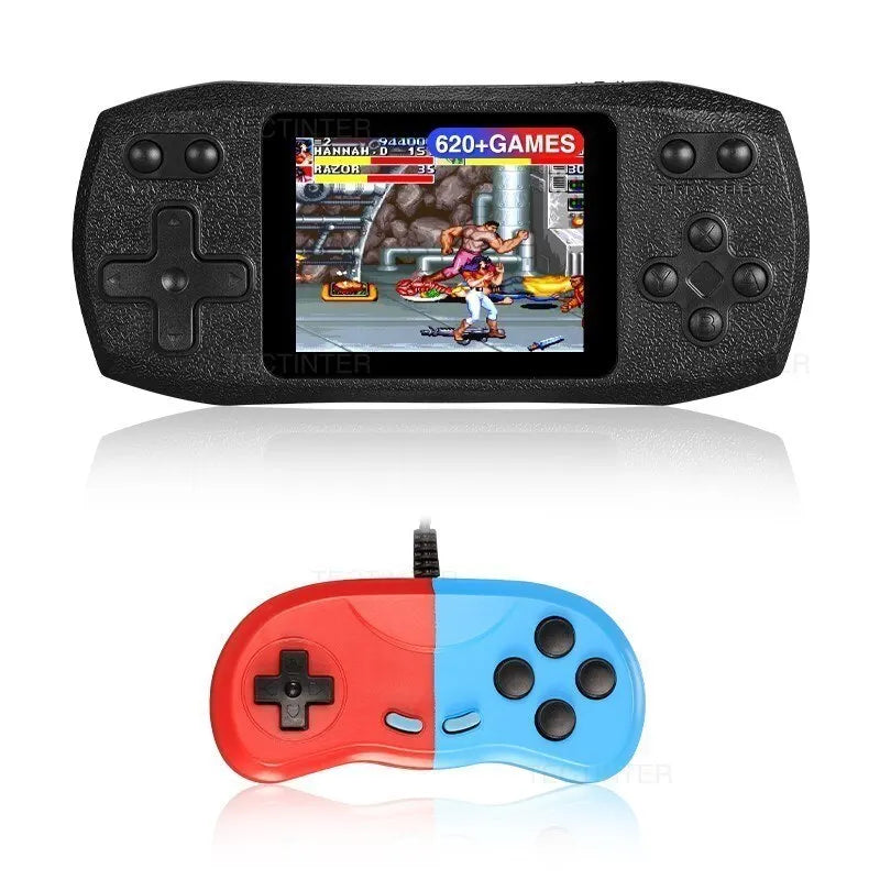 Retro Video Game Console - 620 Built-in Classic Games for Kids & Adults