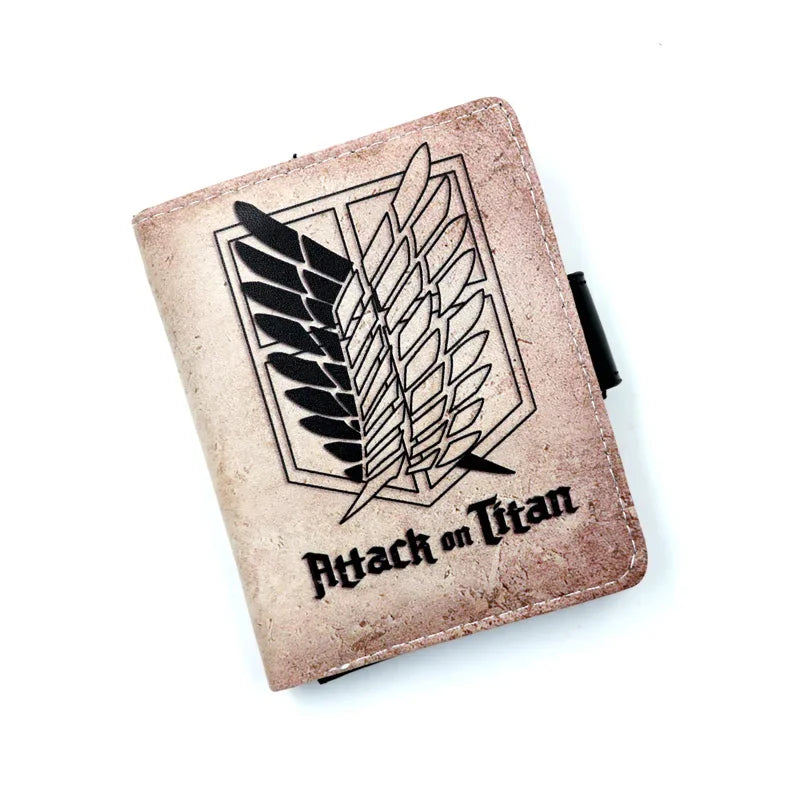 Attack on Titan White Wallet
