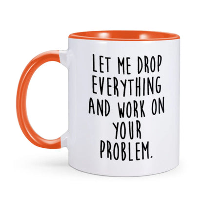 My First Mother's Day Accent Coffee Mug - Boy Mom Mother's Day Mug