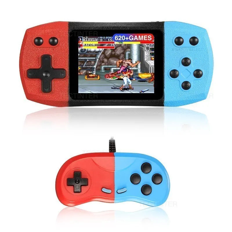 Retro Video Game Console - 620 Built-in Classic Games for Kids & Adults