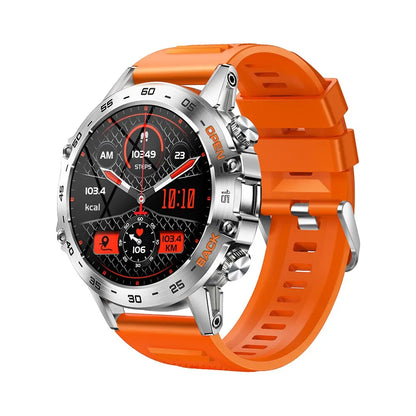 MEVADEN Steel 1.39 Bluetooth Call Smart Watch Men Sports Fitness Tracker Watches IP67 Waterproof Smartwatch for Android IOS K52