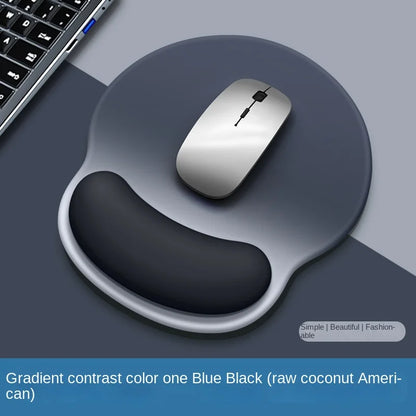 Gradient Mouse Pad with Logo - Female Wrist Support Silicone Pad