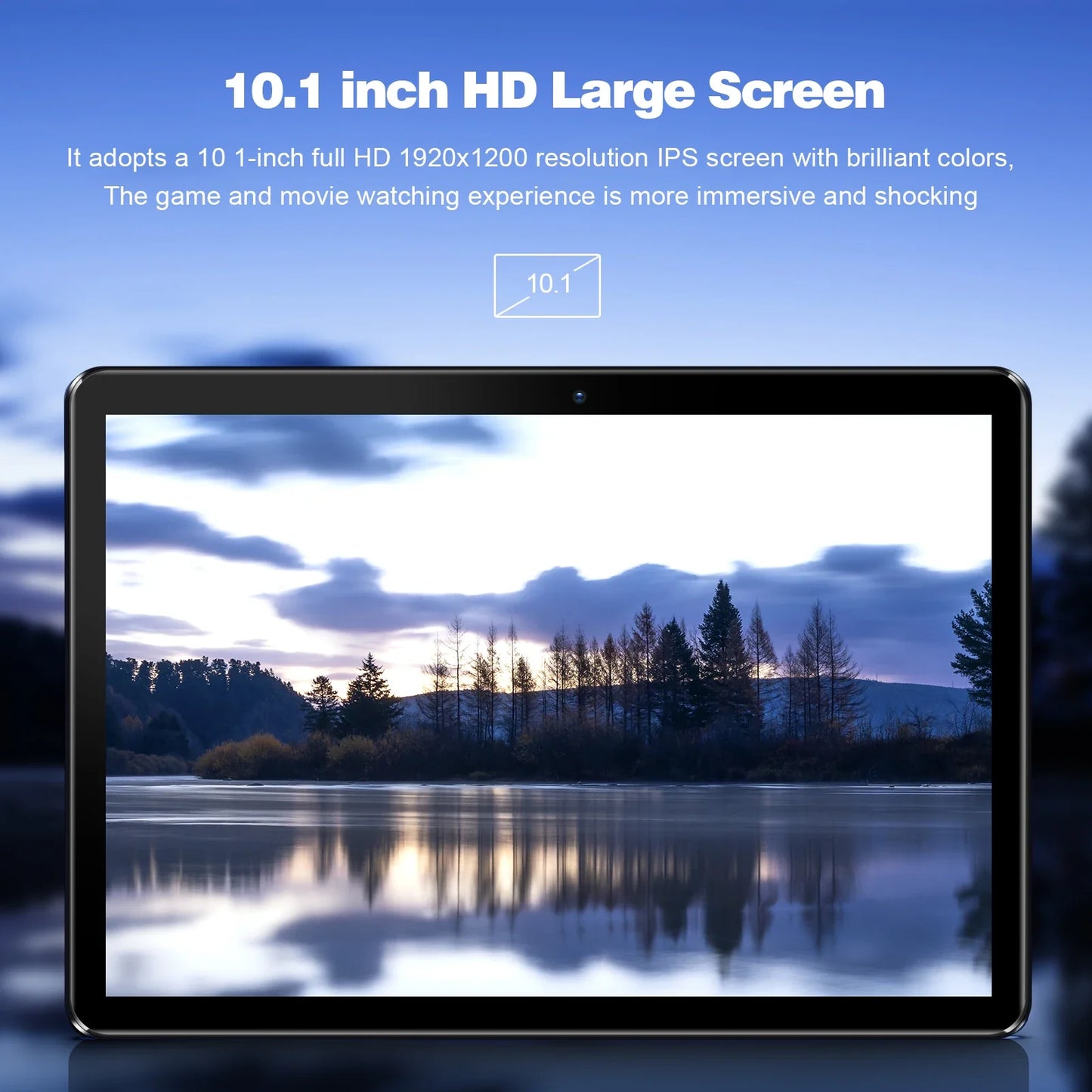 PRITOM 10 Inch Tablet PC Android 13, 64GB, SIM Slot, 3G Call, GPS