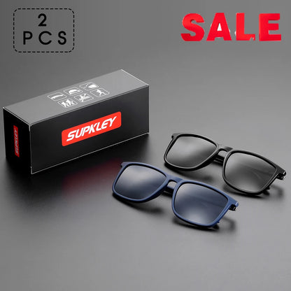Men’s Polarized Sports Sunglasses, Lightweight Square UV400