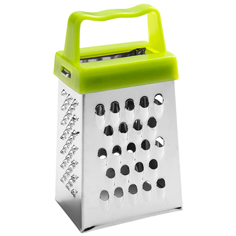 MINI Stainless Steel Four-Sided Grater Planer Multifunctional Peel Cutter Fruit Ginger Garlic Grater