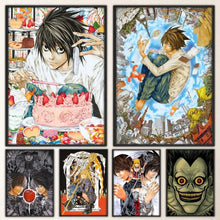 Hot Anime Death Note Poster Prints Poster Wall Painting Bedroom Living Room Wall Bar Restaurant Sticker Small