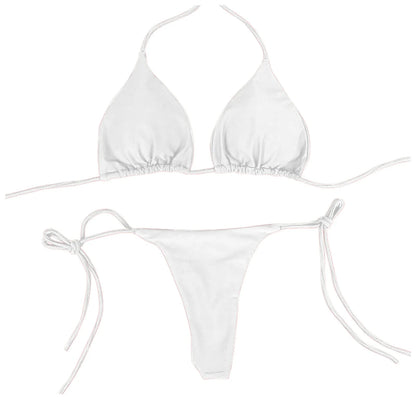 Beach Bliss Tie Bikini - Halter Neck Tie Bikini