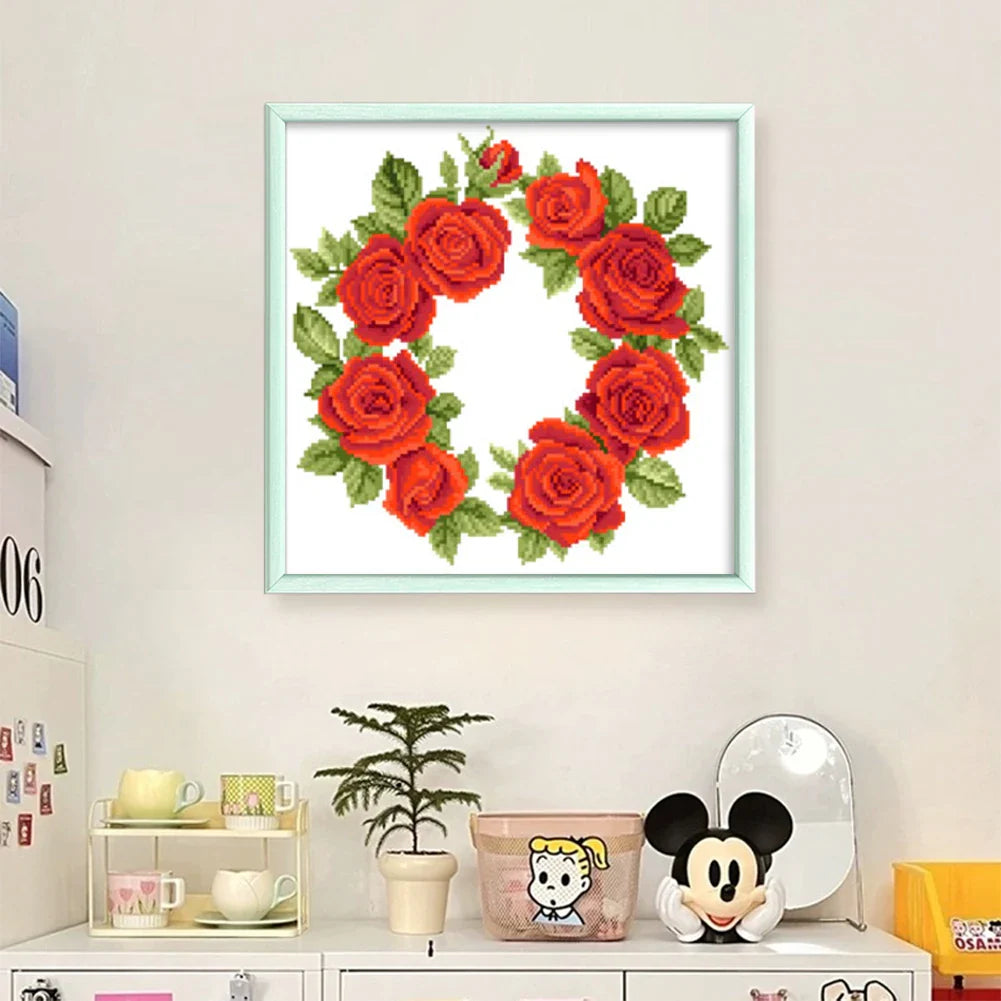 Flower Cross Stitch Kit 