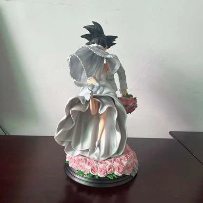 Dragon Ball Z Son Goku Figure Wedding Version 31CM PVC Model