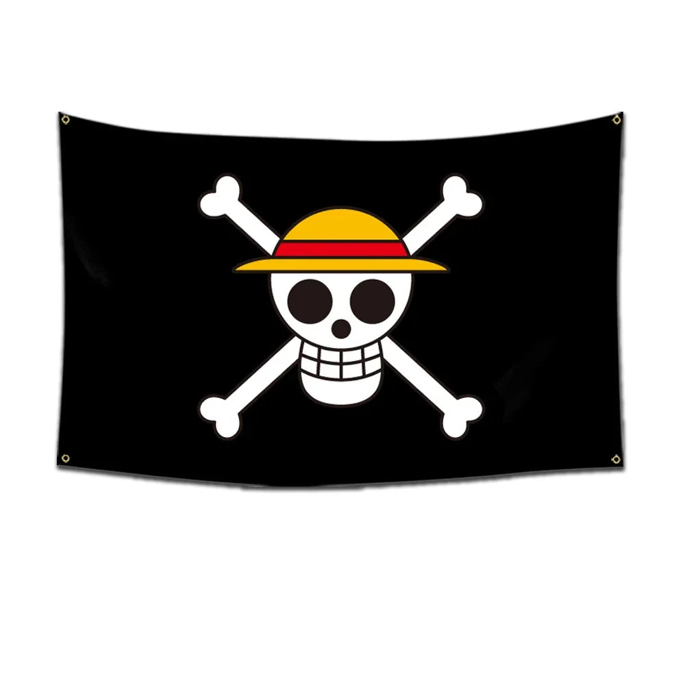 One Piece Jolly Roger Flags 🏴‍☠️ Decoration