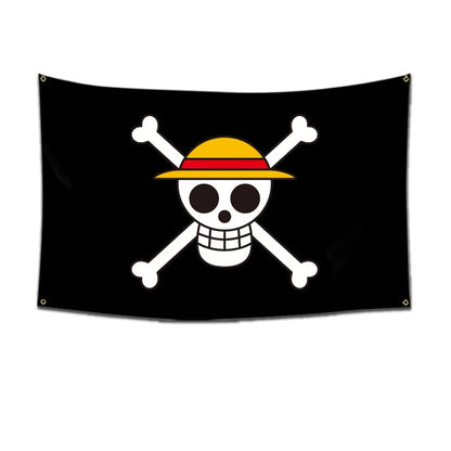 One Piece Jolly Roger Flags 🏴‍☠️ Decoration