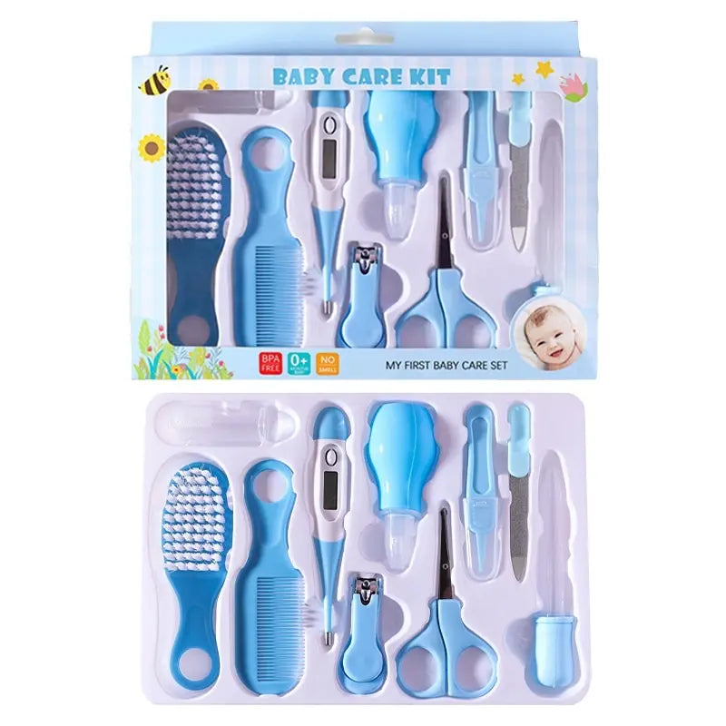 10-Piece Baby Health Care Kit for Newborn Grooming