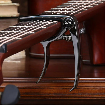Guitar Capo Metal 1PCS Aluminum Alloy Guitar Tuner Clamp Professional Key Trigger Capo for Acoustic Electric Musical Instruments