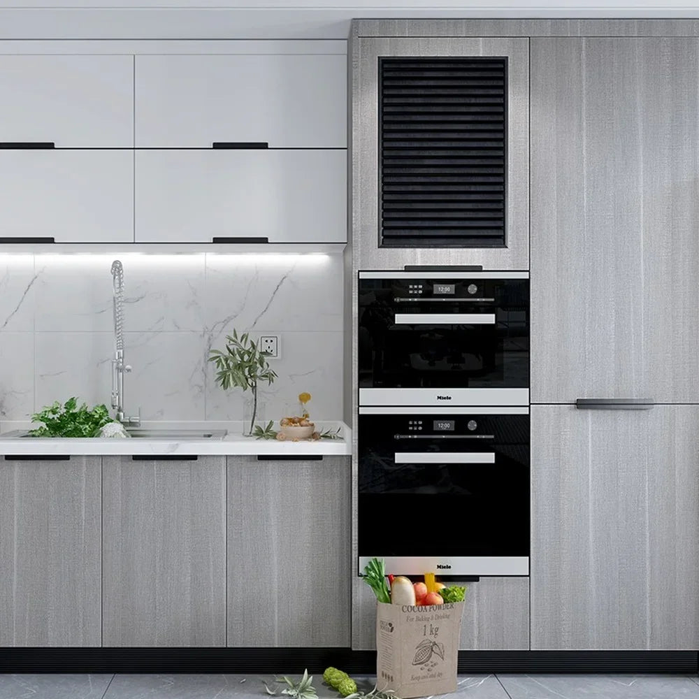 90 Width Wood Grain Door Stickers for Wardrobe Cupboard Table Closet Furniture Waterproof PVC Self Adhesive Wallpaper Home Decor