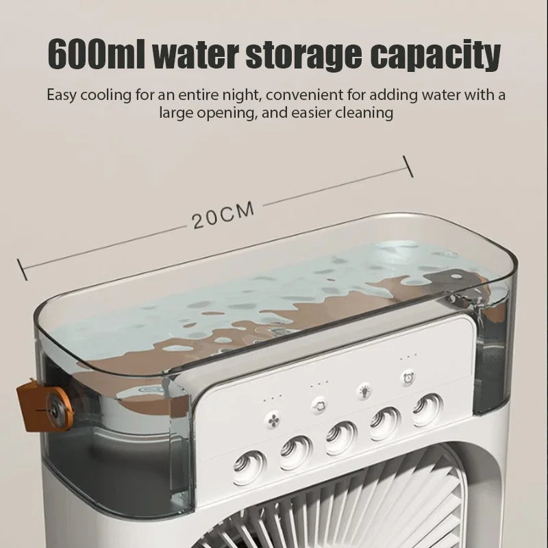 Portable Humidifier Cooling Fan
