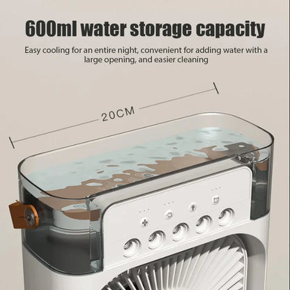 Portable Humidifier Cooling Fan