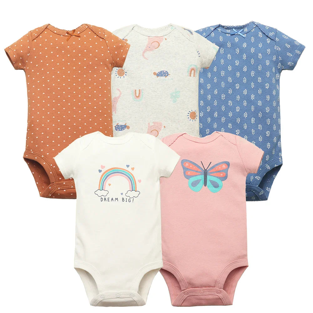 5pcs Fashion Baby Boys & Girls Jumpsuit