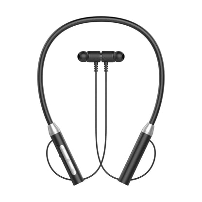 Magnetic Bluetooth Wireless Neckband Earphones with Mic - HiFi Sound