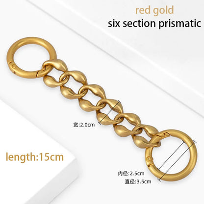 WUTA Bag Extension Chain For CELINE Purse Chain Shoulder Crossbody Strap Handles Bag Accessories Handbag DIY Replacement Chains