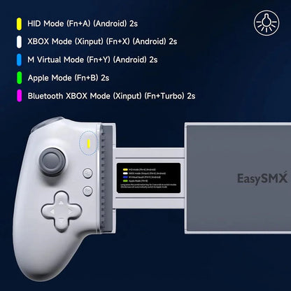 Mobile Phone Gamepad for Android Phone iPhone 15/16 Gaming Controller