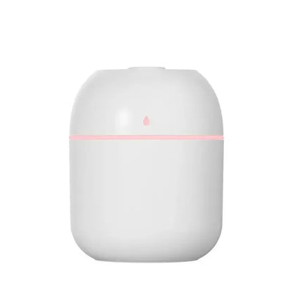 Portable USB Ultrasonic Humidifier & Essential Oil Diffuser with LED Light