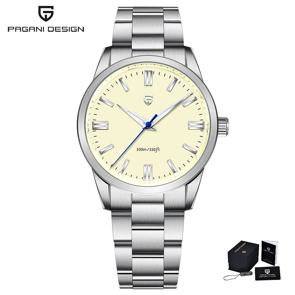 New 38mm Men's Quartz Watch