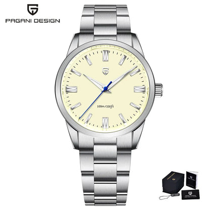 New 38mm Men's Quartz Watch
